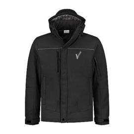 Stockholm Softshell Jacket. Met V-tje en SECURITY.