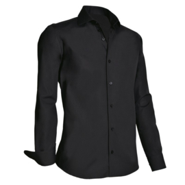 Giovanni Capraro 920 blouse. Black/Blue/Navy/White