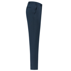 PANTALON HEREN BUSINESS FITTED BLUE.