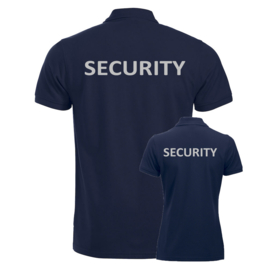 Beveiliging kleding Poloshirt Manhattan, alle kleuren, met V-tje en SECURITY.
