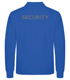 Beveiliging kleding Poloshirt Manhattan L/S, alle kleuren, met V-tje en SECURITY.