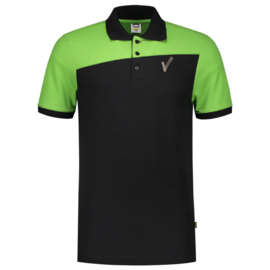 Beveiliging kleding Poloshirt Naden Bicolor. Met V-tje en SECURITY.