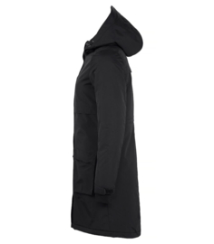 Lindy Parka voor DAMES. Met V-tje en SECURITY.