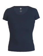 Dames BOA T-shirt diepe ronde hals. 57BOA22