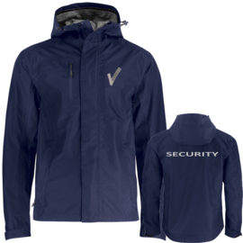 Beveiliging kleding WACO regenjas, alle kleuren. Met V-tje en Security.
