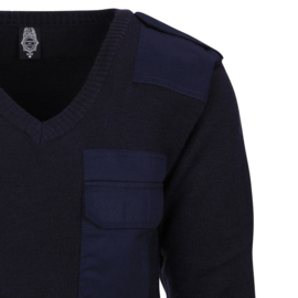Trui V-hals 50% wol