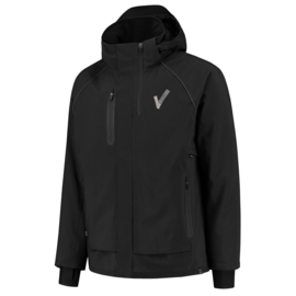 Winter Tech Shell RE2050 kleuren Black/Navy. Met V-tje en SECURITY.