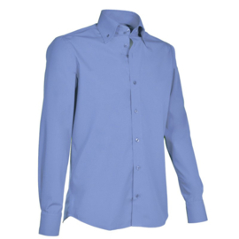 Giovanni Capraro 900 blouse.  Black/Blue/Navy/White