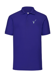 Poloshirt met bijvoorbeeld een V-tje en SECURITY.