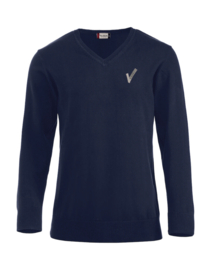 Beveiliging Kleding. Aston Sweater met V Hals en V-tje.