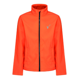 Alblaze Sofshell jacket met bijvoorbeeld een V-tje en SECURITY.