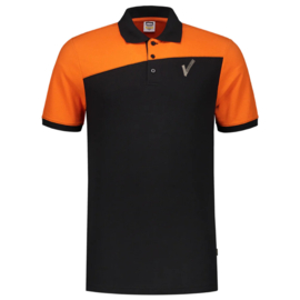 Beveiliging kleding Poloshirt Naden Bicolor. Met V-tje en SECURITY.