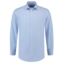 Overhemd Basis White/Blue