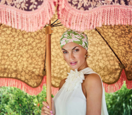 HocSapphire boho turban - boho spirit headwear