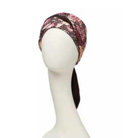 beatrice turban with ribbons - christine headwear