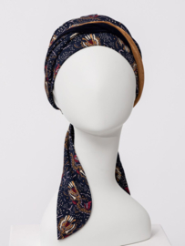 hocbeatrice turban w. ribbons - christine headwear