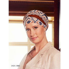 Shakti turban w/printed headband