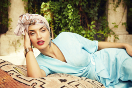 sapphire boho turban 3026-0860