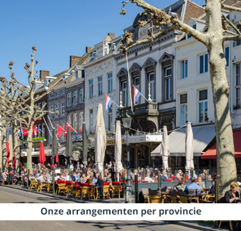 Arrangementen per provincie