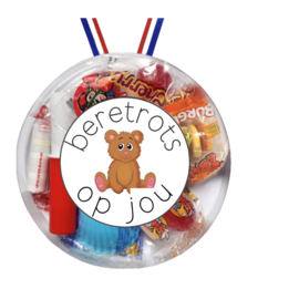 Snoepmedaille beretrots