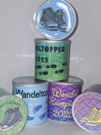 Pringles traktatie wandelvierdaagse paars