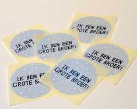Sticker Grote broer!