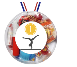 Snoepmedaille  turnen