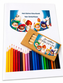 Sinterklaas kleurboekje jongere kinderen