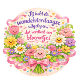 Dat verdient een bloemetje