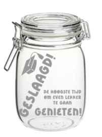 Geslaagd, tijd om te genieten