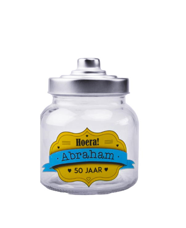 Snoep pot Abraham
