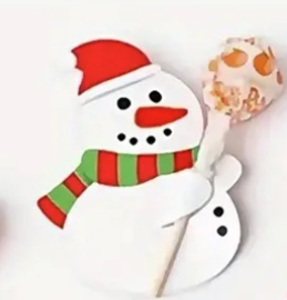 Kerst lollyhouder