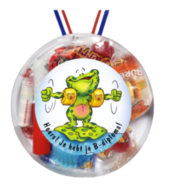 Snoepmedaille zwemdiploma B