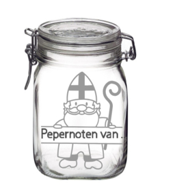 Weckpot voor de pepernoten van ...