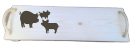 Serveerplank varkens