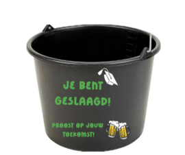 Emmer Je bent geslaagd groen