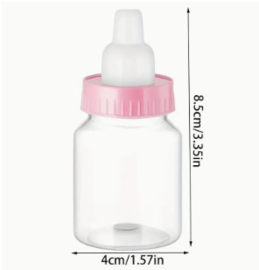 Fopspeen flesje (ROZE)