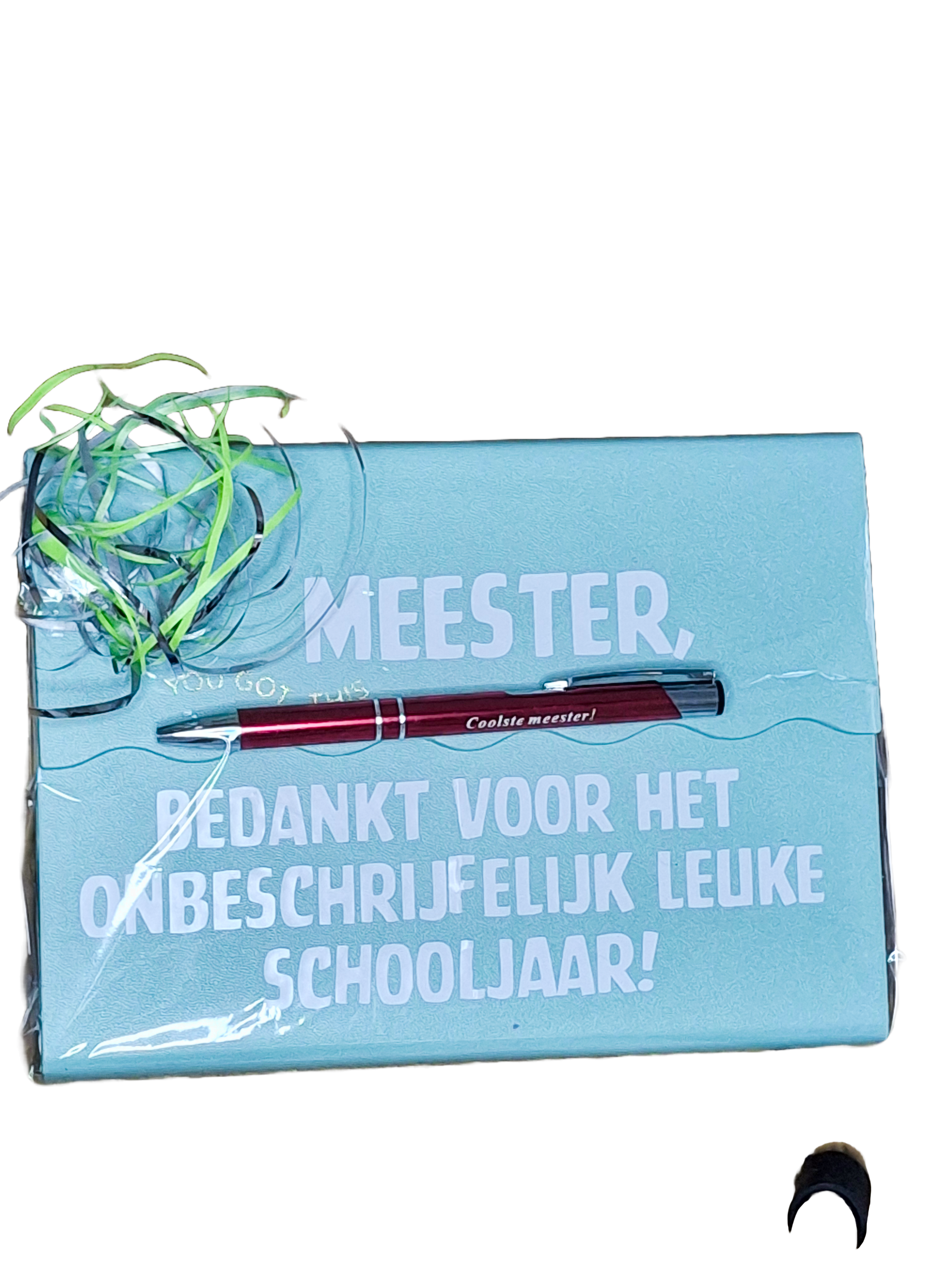 Schrijfboekje bedankt voor het onbeschrijfelijk leuke schooljaar groot.