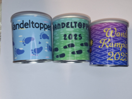 Pringles traktatie wandelvierdaagse paars