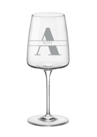 Wijnglas met naam