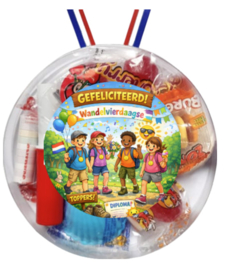 Snoepmedaille wandelvierdaagse 2