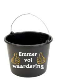 Emmer vol waardering