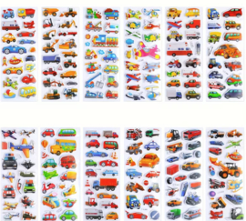 Stickervel voertuigen