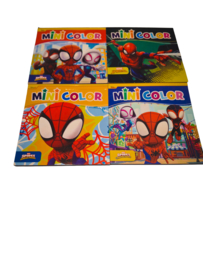 Spiderman kleurboekjes