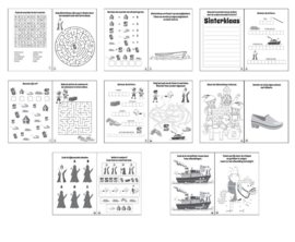 Sinterklaas puzzelboekje