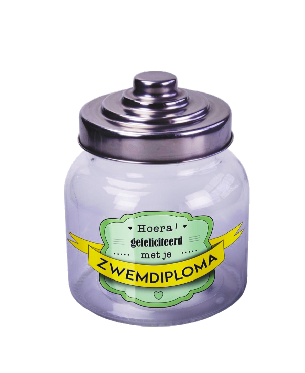 Snoeppot zwemdiploma
