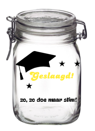 Geslaagd, doe maar slim