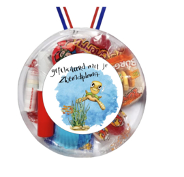 Snoepmedaille zwemdiploma