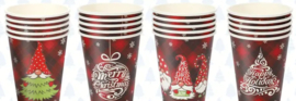 kerst bekers met deksel