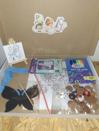 Sinterklaas brievenbus pakketje creatief